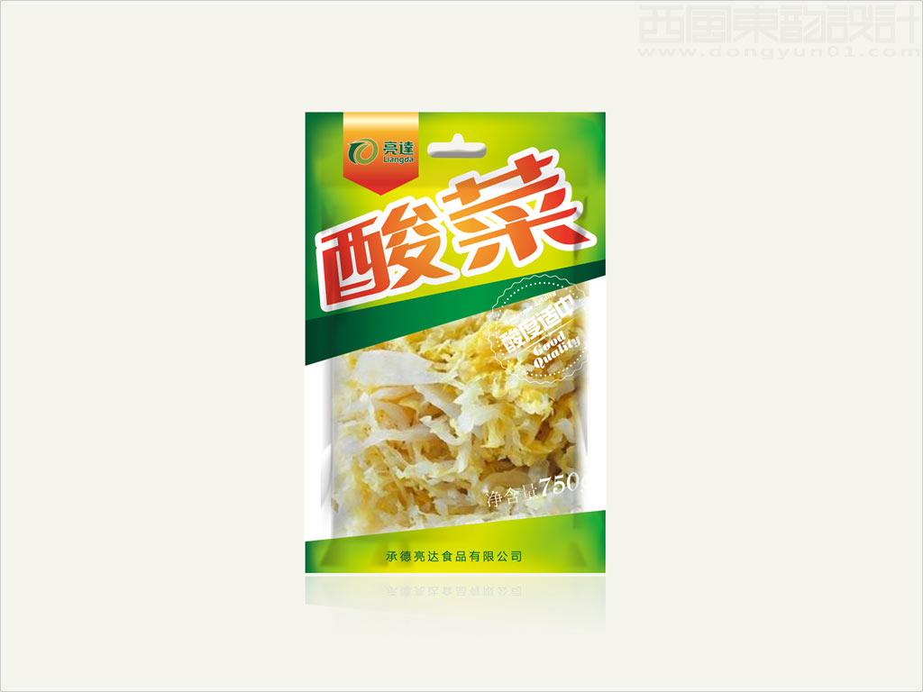 承德亮達(dá)食品有限公司酸菜包裝設(shè)計(jì)