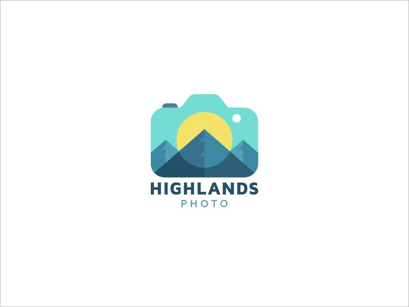 HIGHLANDS PHOTO LOGO設(shè)計