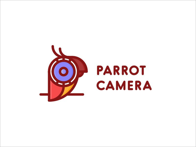 PARROT CAMERA LOGO設(shè)計