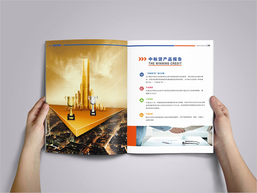 北京國信創(chuàng)新科技股份有限公司畫冊(cè)內(nèi)頁設(shè)計(jì)