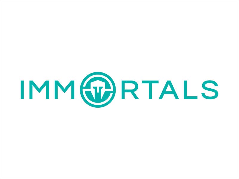 IMMORTALS 游戲標志設(shè)計