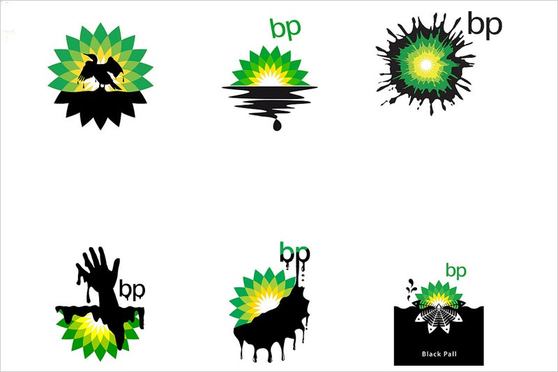 BP 標(biāo)志設(shè)計被惡搞