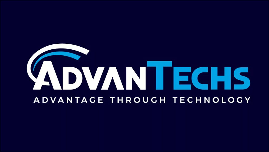 Advan techs 標(biāo)志設(shè)計