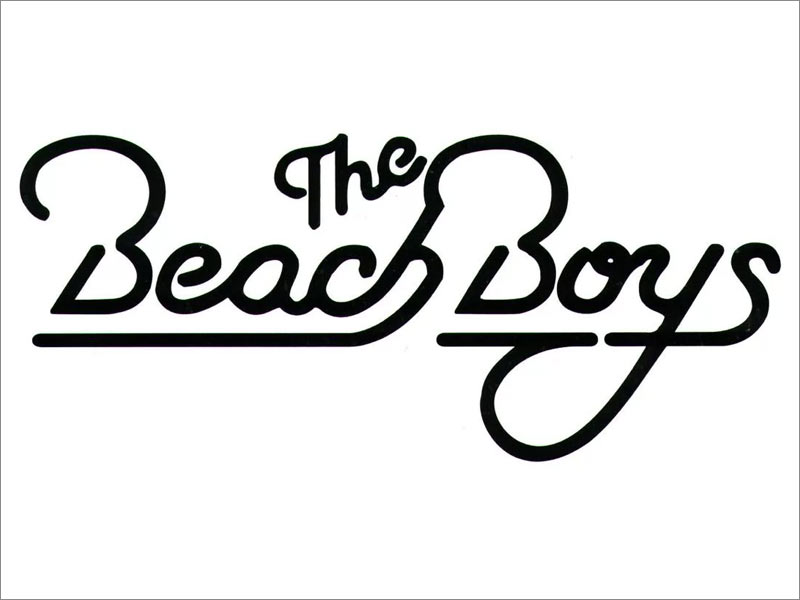 The Beach Boys海灘男孩搖滾樂隊logo設(shè)計