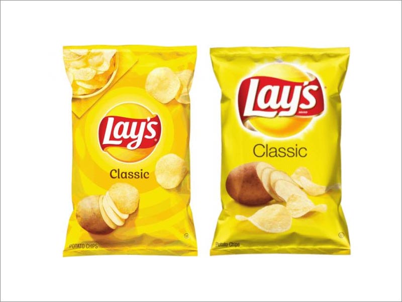 Lay's樂事薯片休閑食品包裝重新設(shè)計增加社交媒體友好度