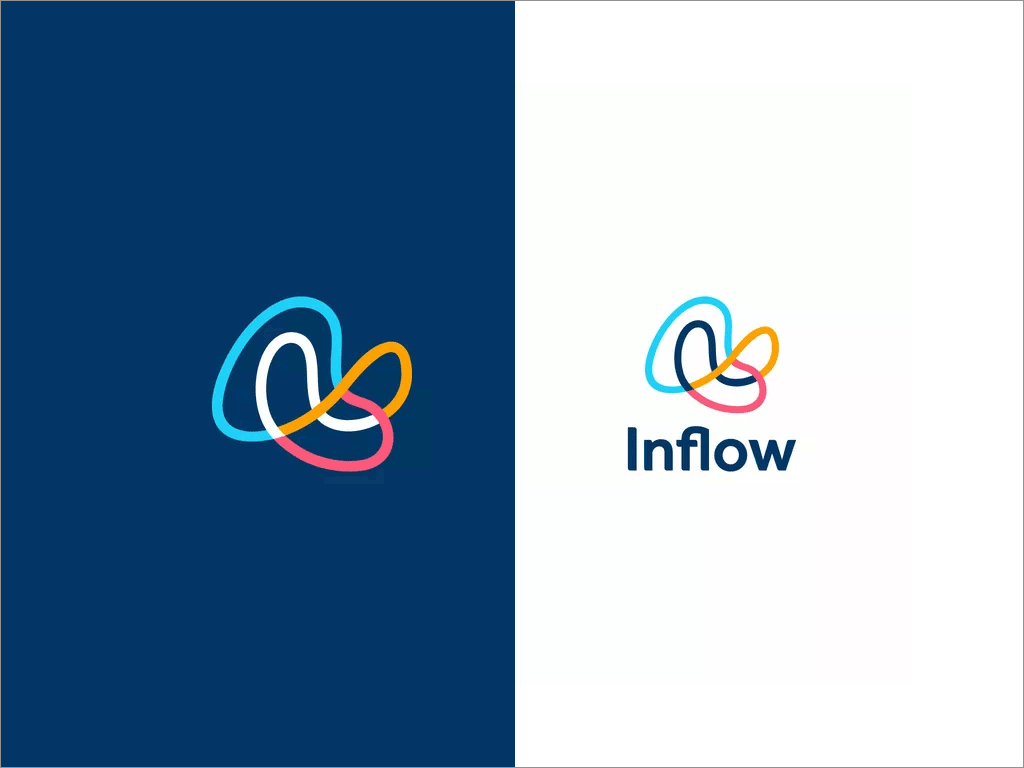 Inflow logo設計