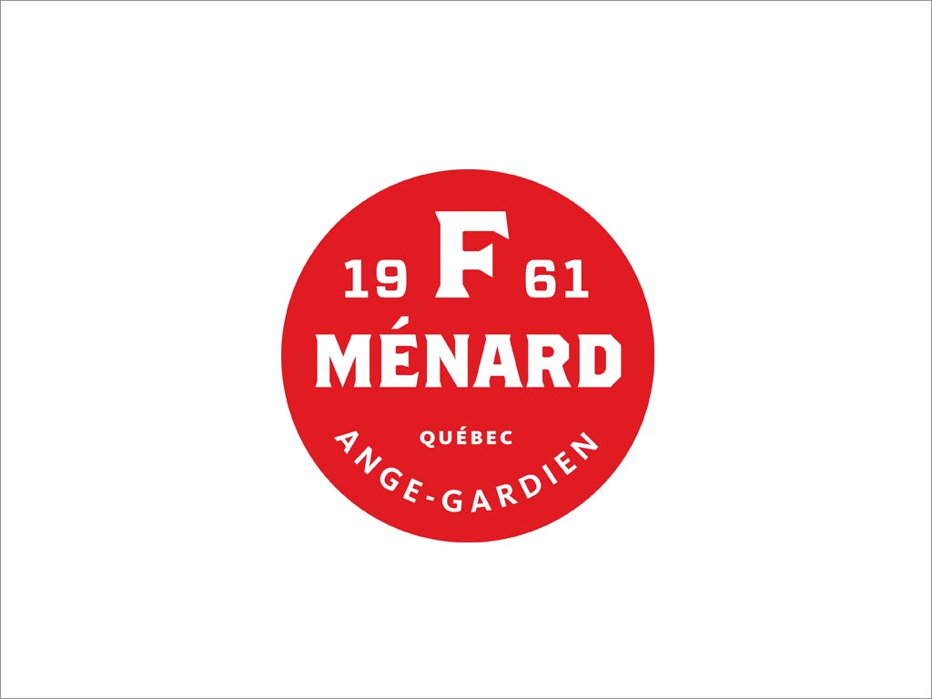 加拿大梅納德（F.Ménard）豬肉食品logo設(shè)計