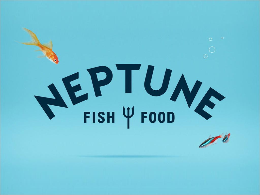 Bob Martin Neptune觀賞魚(yú)食飼料logo設(shè)計(jì)