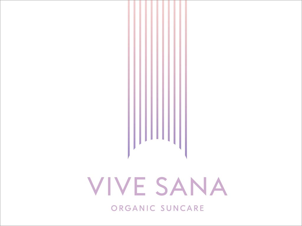 Vive Sana防曬霜品牌logo設(shè)計(jì)