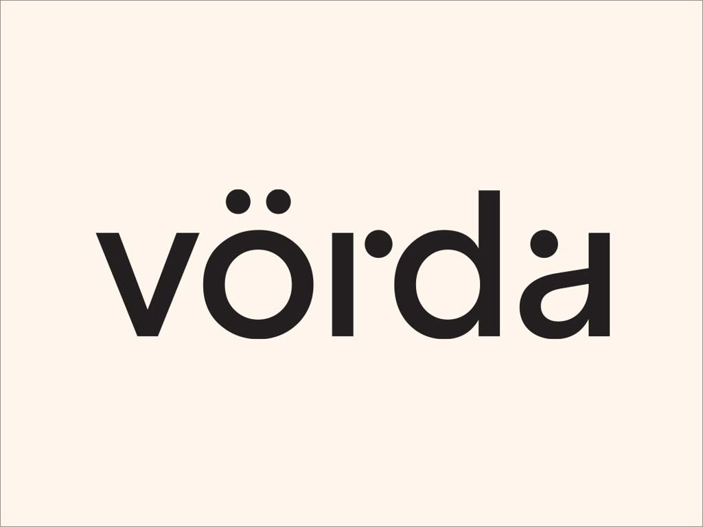 美國Vorda健康及護膚品logo設計