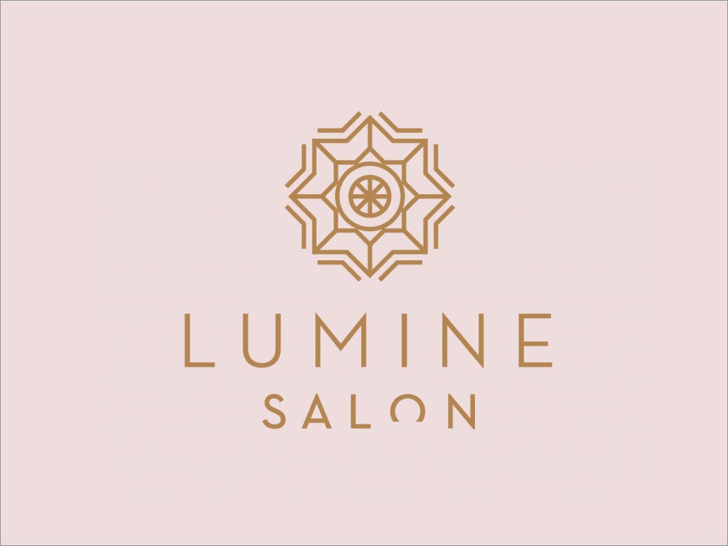 美國(guó)Lumine Salon美容美發(fā)沙龍品牌logo設(shè)計(jì)