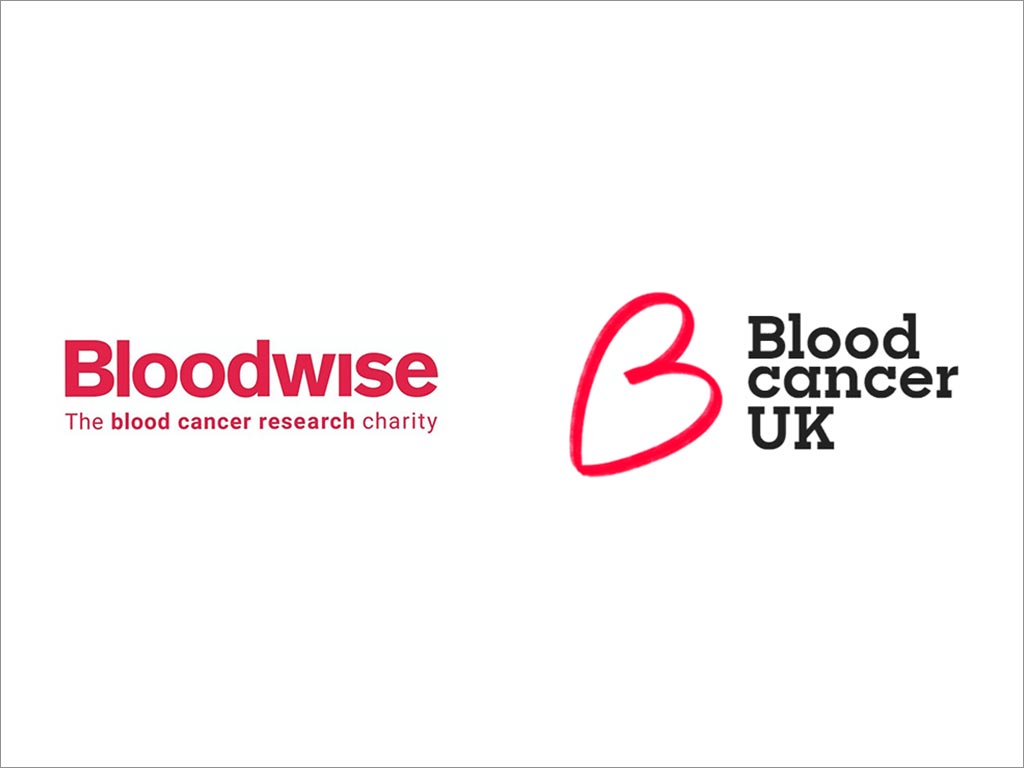 英國血液癌癥協(xié)會Blood Cancer UK品牌形象設計之新舊logo設計對比