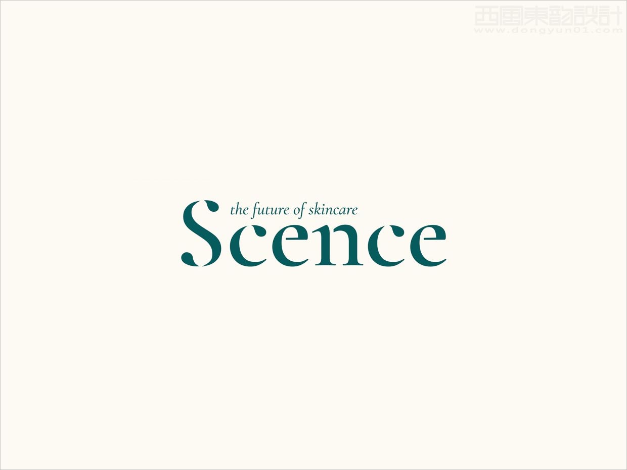 英國Scence護膚品logo設(shè)計