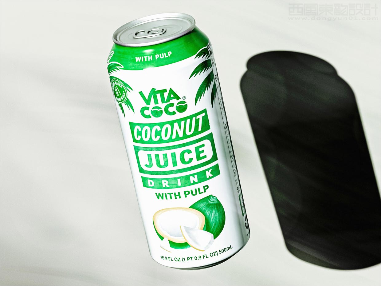 美國Vita Coco椰子口味果汁飲料包裝設(shè)計(jì)